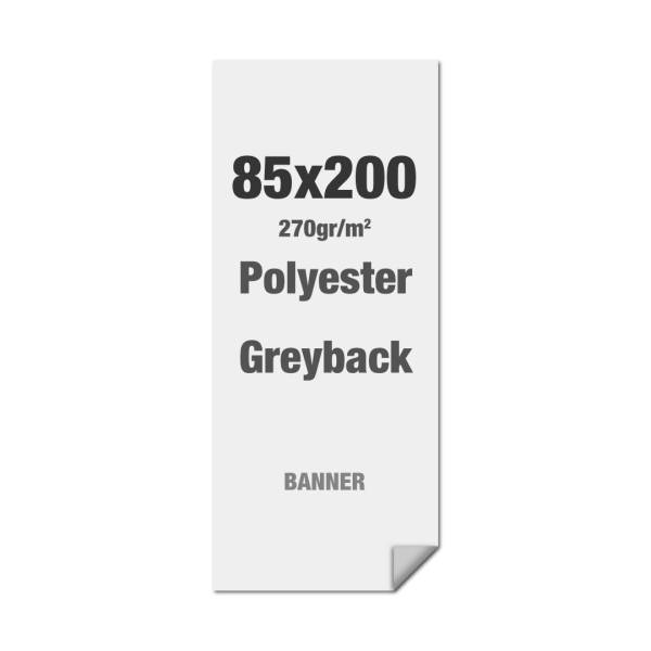 Polyester-Greyback 270 g/m2 85 x 200 cm PVC-Frei