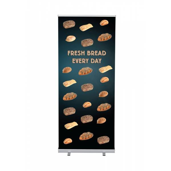 Roll-Banner Budget 85 Komplettset Brot Englisch