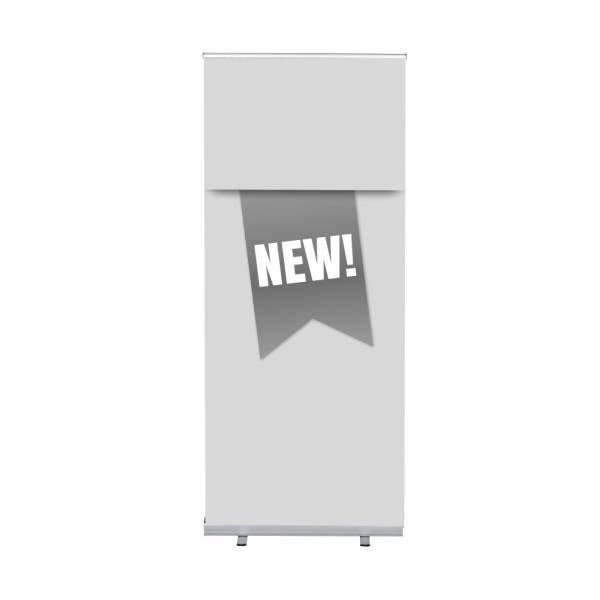 Roll-Banner Budget 85 Komplettset Neu Grau Englisch