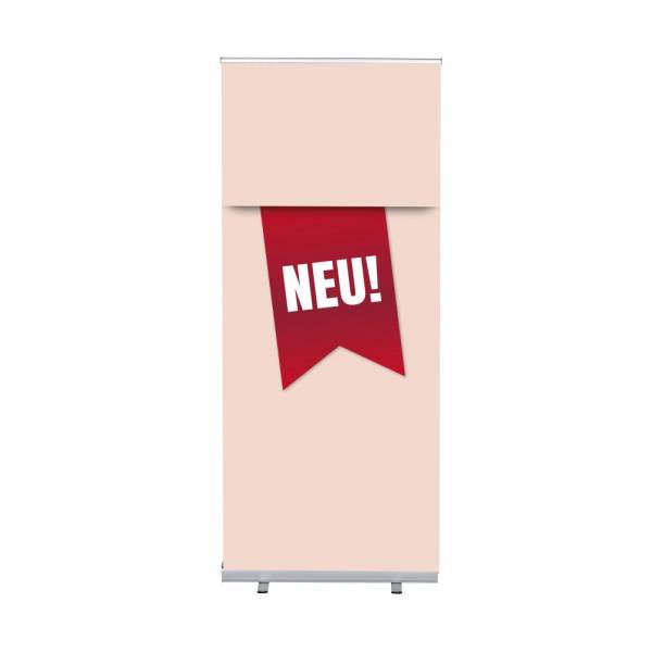 Roll-Banner Budget 85 Komplettset Neu Rot Deutsch