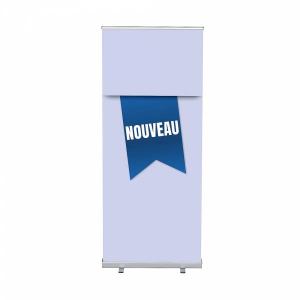 Roll-Banner Budget 85 Komplettset Neu Blau Französisch