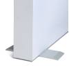 T-Frame freistehend 120mm Profil, 100x200 cm, LED - 6