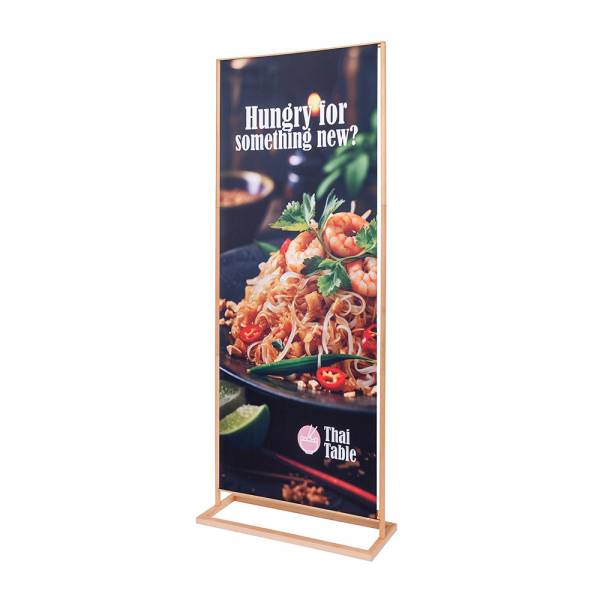 Banner Stand Rustic 85 x 200 cm